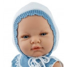 Marina & Pau Baby Boy Doll, 45cm in white
