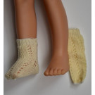 Paola Reina Las Amigas Socks knitted beige, 32cm