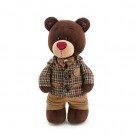 Orange Toys Choco standing in a checkered jacket, 30cm