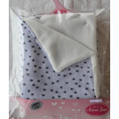 Antonio Juan Baby doll winter blanket, 40-42cm squares