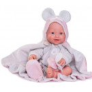 Antonio Juan Recién Nacida Mia hace Pipí ratoncita Baby Doll, 42cm