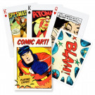 Piatnik Playing Cards Vintage Comic Book Art Single Deck
