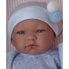 Asivil Baby Doll Pablo, 43cm with pompom