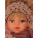 Antonio Juan Emily Bufanda Lunares Blonde Doll, 33cm