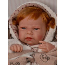 Antonio Juan Lea Baby Girl Doll, 42cm with hair