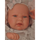 Antonio Juan Lea Baby Girl Doll, 42cm with pillow