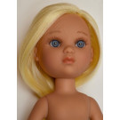 Berjuan Eva Doll Naked, 35cm blond yellow