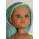 Berjuan Eva Doll Naked, 35cm blue