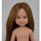 Paola Reina Las Amigas Doll Cleo, 32cm Naked brunette extra long hair