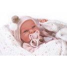 Antonio Juan Lea Baby Girl Doll, 42cm with stars blanket