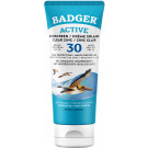 Badger Balm Clear Zinc Sunscreen Cream SPF 30 Unscented, 87ml