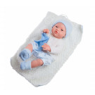 Paola Reina Pikolin Baby Boy Doll Azul, 36cm