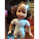 Paola Reina Las Blanditas Virgi Doll with freckles, 36cm NO CLOTHES NO BOX IN PLASTIC BAG