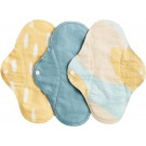 Imse Vimse Cloth Menstrual Pads Regular, 3 pieces Blue Sprinkle