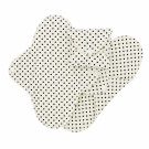 Imse Vimse Cloth Menstrual Pads Regular, 3 pieces black dots