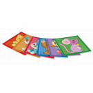 Playmais MOSAIC Card Set Little Friends, 6 pieces