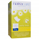 Natracare Organic Cotton Panty Liners Long, 16 Pieces