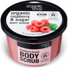 Organic Shop Raspberry Cream Body Scrub, 250ml