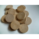 DETOA Wooden Tokens for Checkers, 1pc natural