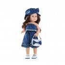 Paola Reina Soy tu Doll Emily 2019, 42cm with blue hat