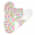 Imse Vimse Cloth Menstrual Pads Night, 3 pieces garden print