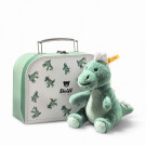 Steiff Soft toy baby T-Rex Joshi in suitcase, 16cm