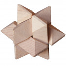 MIK Wooden Brain Teaser Star 2