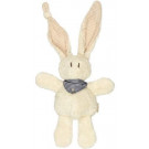 Keptin-Jr Plush baby bunny Tjumm-Navy Shawl, 28cm