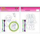 Beruska Kids' Embroidery Set Large 17 Dogs