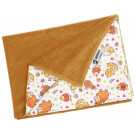 Anavy Changing Mat cotton velour Caramel / Farm Animals