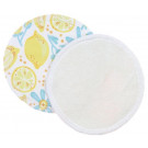 Anavy Nursing Pads Leak-Proof PUL cream / lemons, 1 pair