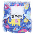 Anavy Cloth Doll Diaper Elephants