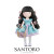 Santoro London Gorjuss Doll Rosebud, 32cm
