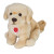 Teddy Hermann Soft toy Golden Retriever Dog, 25cm