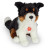 Teddy Hermann Soft toy Dog Border Collie tricolor, 30cm