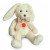 Teddy Hermann Soft baby toy Rabbit cream, 32cm