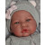 Antonio Juan Soft touch Baby Doll Nacida Gris, 40cm with pillow grey