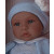 Asivil Baby Doll Soft Body Leo, 46cm in blue sweater