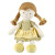 Bonikka Cotton Soft Rag Doll All Natural Honey, 38cm