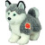 Teddy Hermann Soft toy Dog Husky, 23cm