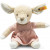 Steiff GOTS Raja deer baby soft toy, 26cm rosa