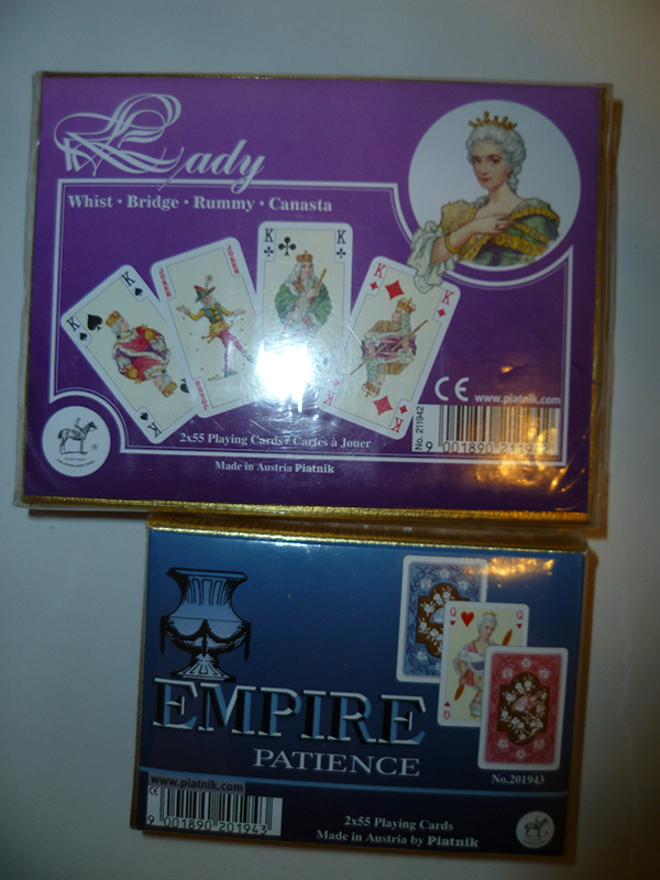 Piatnik 2019 Empire Patience – Luxus-Patience-Karten Für Anspruchsvolle Solitär-Spieler, Hochwertiges Material